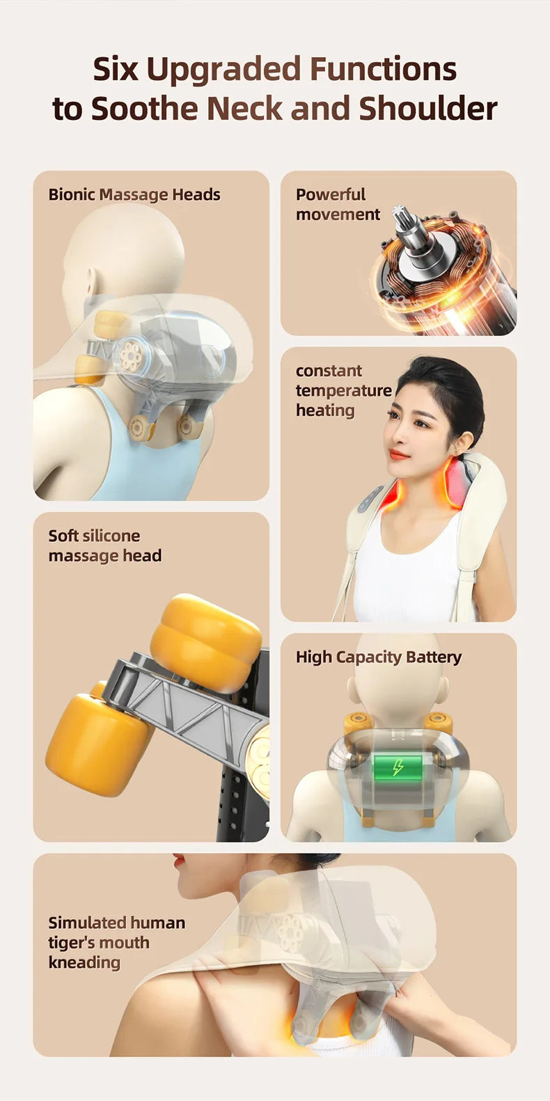 Cordless Shiatsu Neck Massage