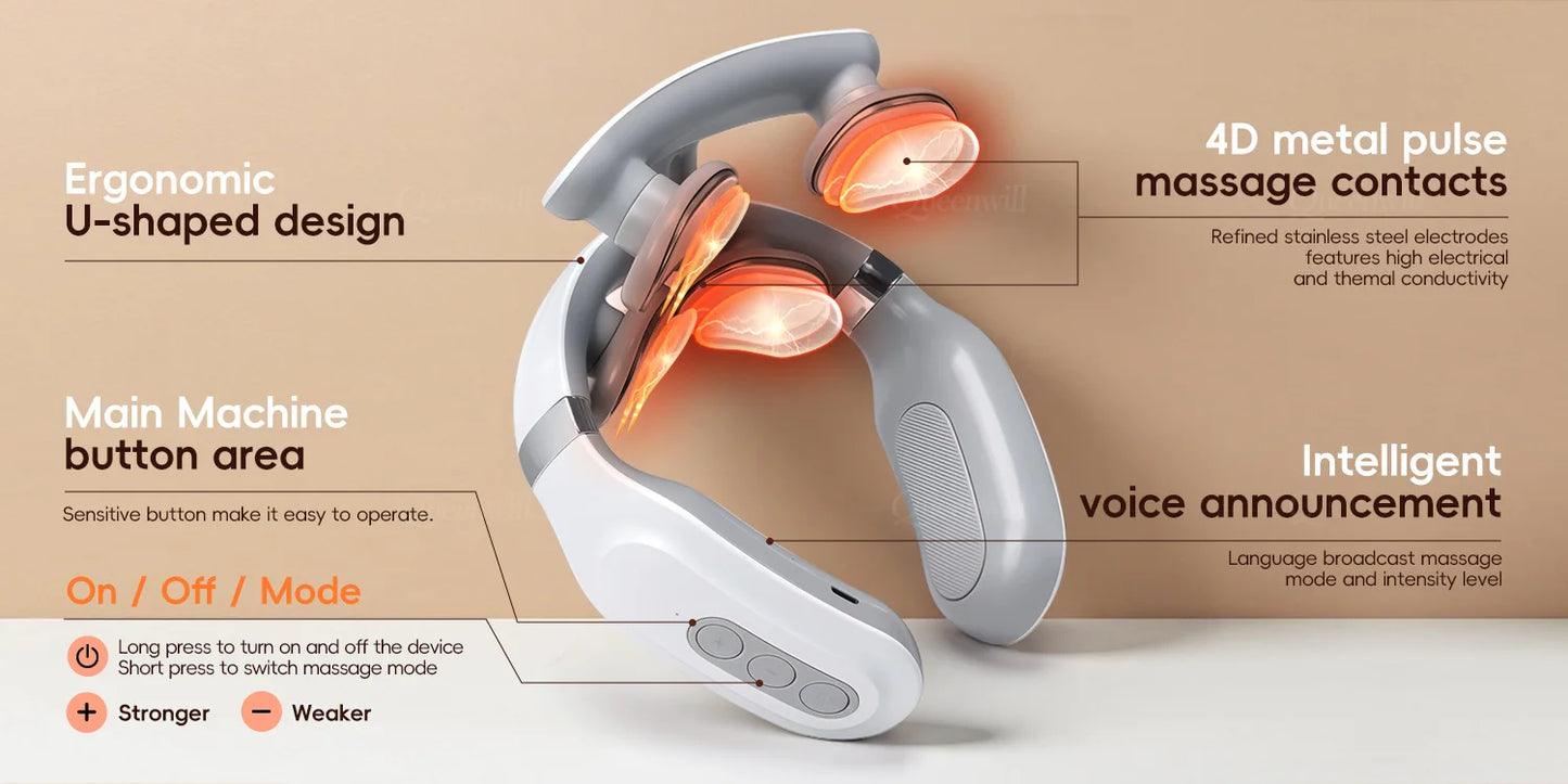 Relaxaura 4D Smart Neck Massager