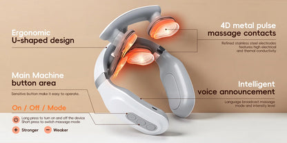 Relaxaura 4D Smart Neck Massager
