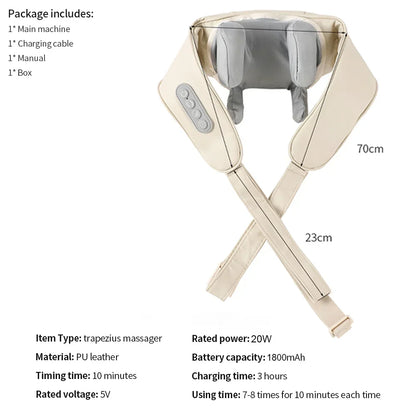 Cordless Shiatsu Neck Massage