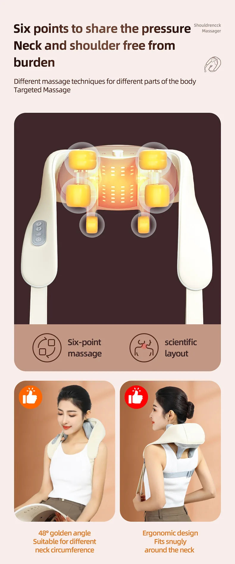 Cordless Shiatsu Neck Massage