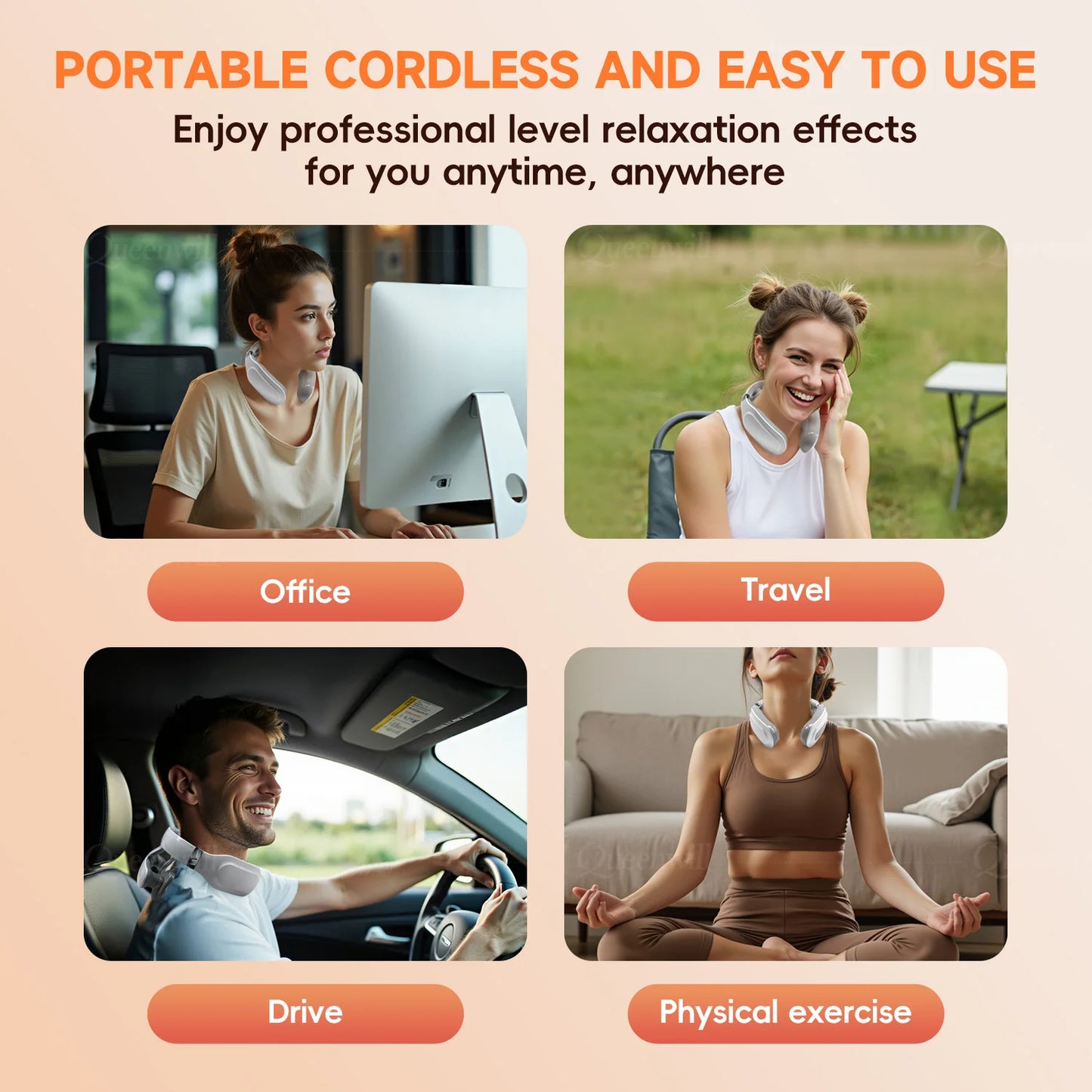 Relaxaura 4D Smart Neck Massager